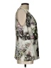 St. John Multi Color Silver Sleeveless Silk Top Size 12 - photo 4