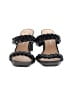Sincerely Jules Snake Print Black Sandals Size 9 - photo 2