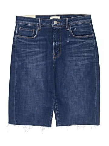 L'Agence Denim Shorts (view 1)