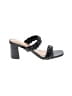 Sincerely Jules Snake Print Black Sandals Size 9 - photo 1