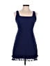 Lulus Solid Blue Casual Dress Size M (estimated) - photo 1