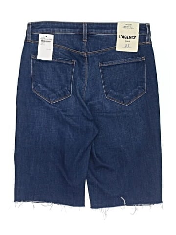 L'Agence Denim Shorts (view 2)