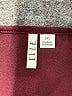 Elle Burgundy Short Sleeve Top Size XXL - photo 7