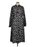Scoop Animal Print Black Casual Dress Size XL - photo 1