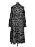 Scoop Animal Print Black Casual Dress Size XL - photo 2
