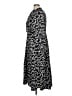 Scoop Animal Print Black Casual Dress Size XL - photo 5