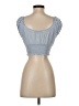 Shein Blue Sleeveless Blouse Size 4 - photo 2