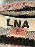 LNA Stripes Gray Pullover Sweater Size M - photo 7