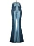 Altar'd State Color Block Blue Jeans Size 1 - photo 2
