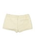 Express Solid Yellow Ivory Khaki Shorts Size 12 - photo 2