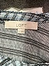 Ann Taylor LOFT Graphic Blue Casual Dress Size 6 - photo 7