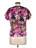Notations Floral Pink Short Sleeve Blouse Size L (estimated) - photo 2