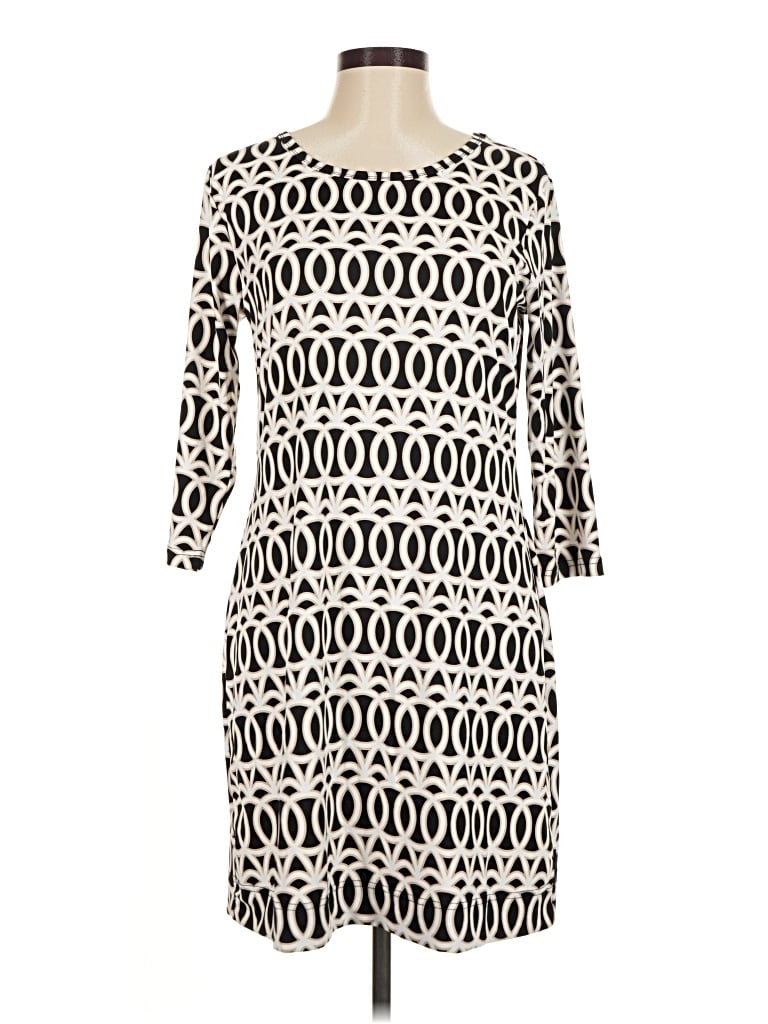 Pre-owned Lulu-b Casual Dress In Ivory