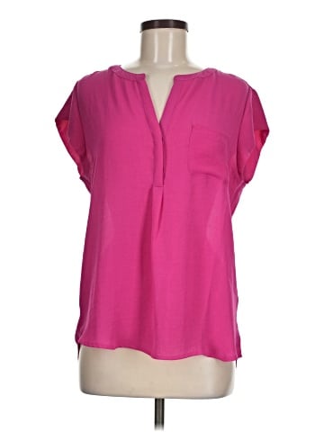 Liz Claiborne Short Sleeve Blouse (view 1)