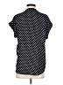 Cynthia Steffe 100% Polyester Polka Dots Black Short Sleeve Blouse Size S - photo 2
