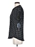 Cynthia Steffe 100% Polyester Polka Dots Black Short Sleeve Blouse Size S - photo 5