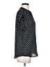 Cynthia Steffe 100% Polyester Polka Dots Black Short Sleeve Blouse Size S - photo 4