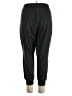 Zac & Rachel Solid Green Track Pants Size 2X - photo 2