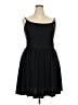Gap Solid Black Casual Dress Size XL - photo 1