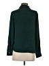 Allegra K 100% Polyester Green Long Sleeve Blouse Size XS - photo 2