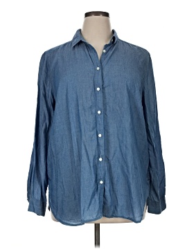 Ann Taylor Loft Long Sleeve Button Down Shirt