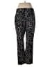 Chico's Graphic Black Active Pants Size Med Petite (1) - photo 2