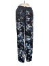 Rebecca Taylor 100% Silk Floral Blue Silk Pants Size 4 - photo 1