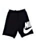 Nike 100% Cotton Graphic Black Athletic Shorts Size M (youth) - photo 1