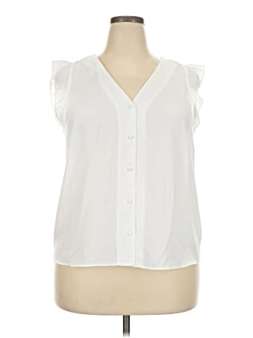 LC Lauren Conrad Sleeveless Blouse (view 1)