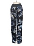 Rebecca Taylor 100% Silk Floral Blue Silk Pants Size 4 - photo 2