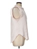 DKNY Ivory Sleeveless T-Shirt Size L - photo 4