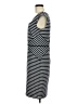 Ann Taylor Stripes Gray Casual Dress Size 8 - photo 5