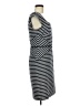 Ann Taylor Stripes Gray Casual Dress Size 8 - photo 4