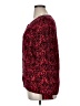 Basic Editions 100% Polyester Paisley Red Pullover Sweater Size XL - photo 5