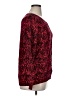 Basic Editions 100% Polyester Paisley Red Pullover Sweater Size XL - photo 4