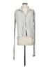 James Perse 100% Cotton Silver Sleeveless Button-Down Shirt Size Sm (1) - photo 1