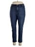 Angels Chevron-herringbone Blue Jeans Size 20 - photo 1