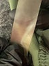 Calia Solid Green Casual Pants Size M - photo 5