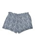 Madewell 100% Viscose Print Blue Drawstring Drapey Pull-On Shorts in Bengali Blockprint Size XL - photo 2