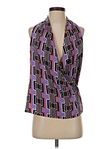 Trina Turk Sleeveless Silk Top (view 1)