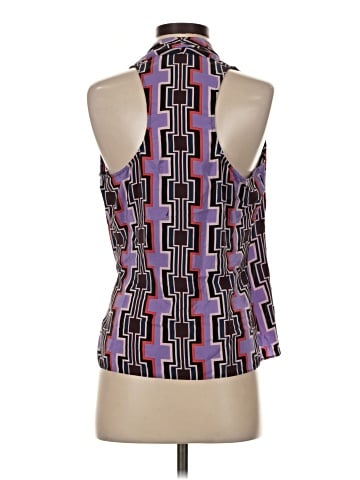 Trina Turk Sleeveless Silk Top (view 2)