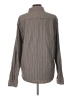 Levi's 100% Cotton Chevron-herringbone Gray Long Sleeve Button-Down Shirt Size L - photo 2