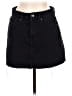 Zara TRF Solid Black Denim Skirt Size M - photo 1