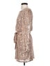Crystal Sky Metallic Gold Cocktail Dress Size S - photo 5