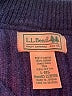 L.L.Bean 100% Cotton Blue Pullover Sweater Size L - photo 7
