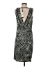 Robert Rodriguez 100% Polyester Animal Print Black Gray Cocktail Dress Size S - photo 2