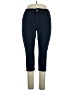 Melissa McCarthy Seven7 Chevron-herringbone Blue Jeans Size 14 - photo 1