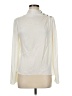 Intermix Ivory Long Sleeve Silk Top Size 6 - photo 1