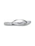 Havaianas Silver Flip Flops Size 11 - 12 - photo 1