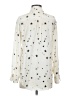 Equipment Stars Ivory Long Sleeve Blouse Size XS - photo 2